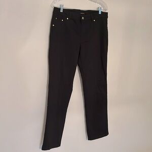 NWOT Iman Black Pull On Jeans